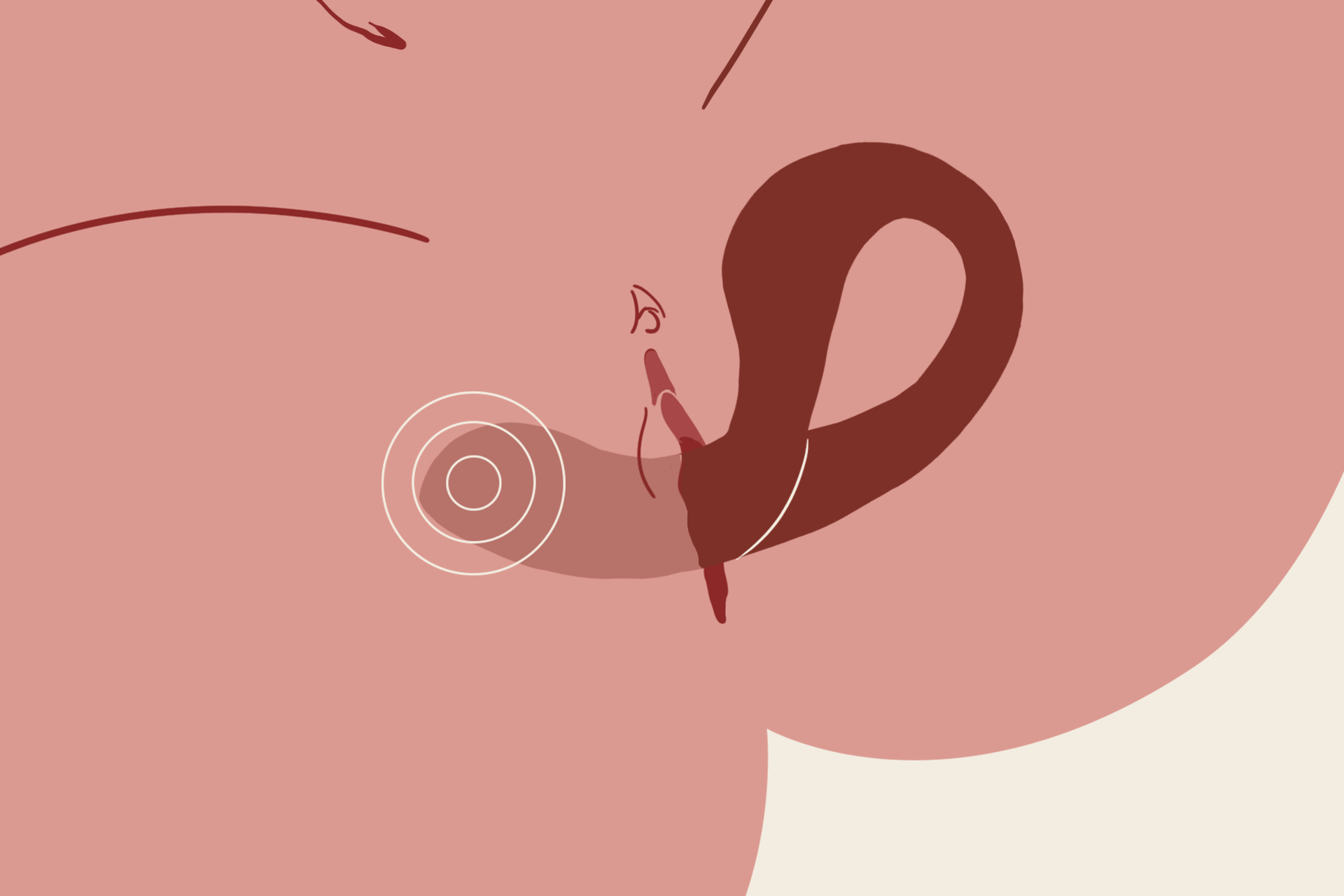 eros with curved tip g-spot stimulator and boarded clitoral stimulation area