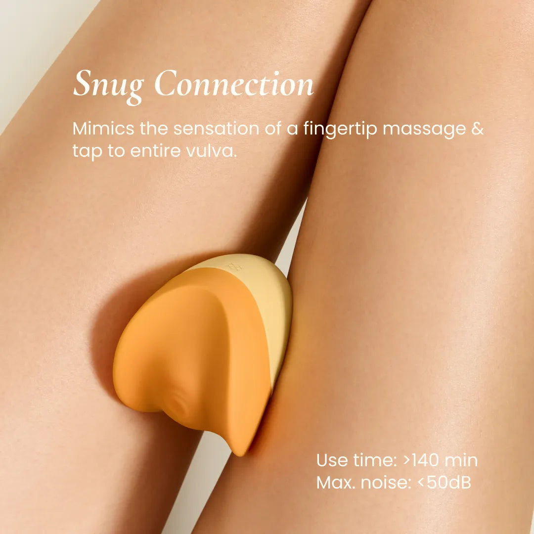 osuga tiltap clitoral tapping vibrator with  fingertip massage and tap