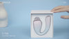 osuga c-tail rotating vibrator with clitoral stimulator user guide